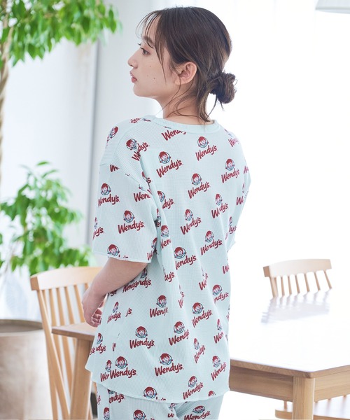 ルームウェア・パジャマ Mie FRUIT OF THE LOOM ルームウェア 部屋着 FTL×Wendy'sワッフル