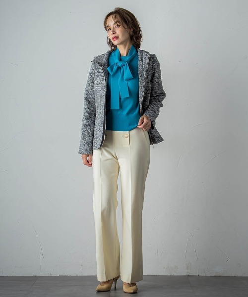 Viaggio Blu（ビアッジョブルー） スラックス パンツ フランス綾TR2WAY