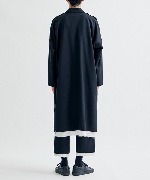 【美品】sulvam クラシックオーバーコート sulvam コート ジャケット 「sulvam / サルバム」CLASSIC OVER