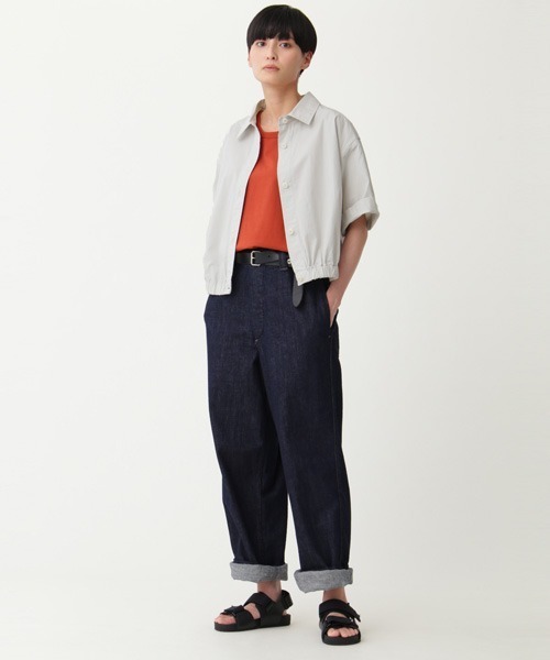 MHL. 「MHL.」 半袖シャツ 2 グレー レディース : ZOZOTOWN