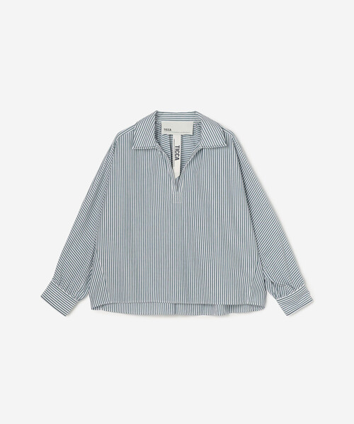 ブラウス シャツ TICCA | コットン スキッパーシャツ WOMEN レディース TICCA ブラウス シャツ | コットン スキッパーシャツ WOMEN