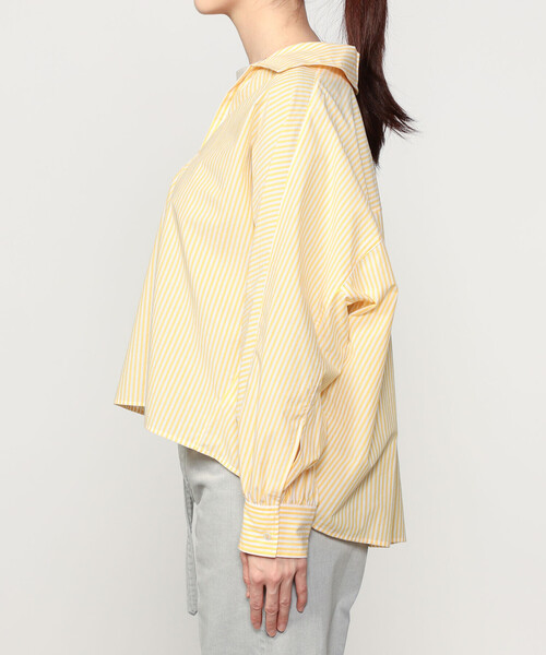 ブラウス シャツ TICCA | コットン スキッパーシャツ WOMEN レディース TICCA ブラウス シャツ | コットン スキッパーシャツ WOMEN