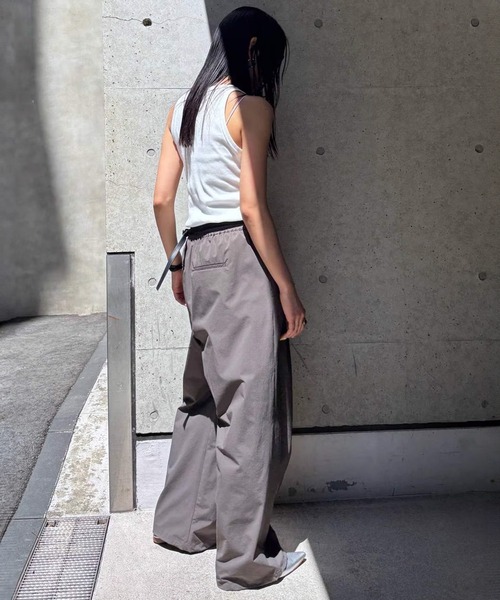 BABYLONE パンツ 撥水2WAYトラックパンツ レディース : ZOZOTOWN