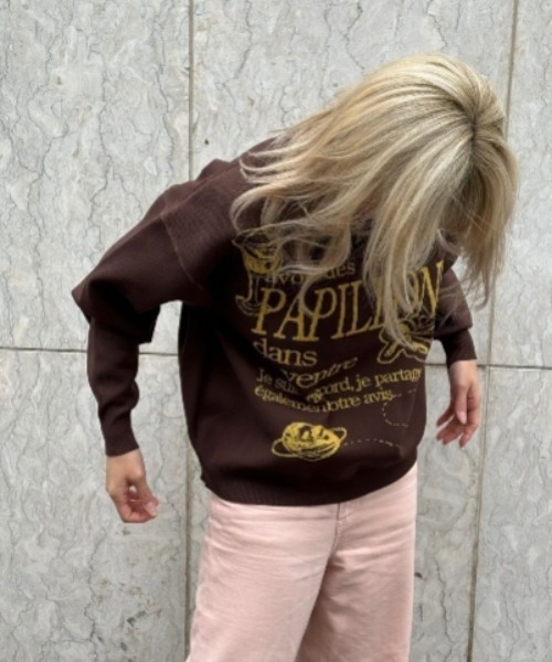 KNT365 トレーナー スウェット Jumper Papillons レディース メンズ