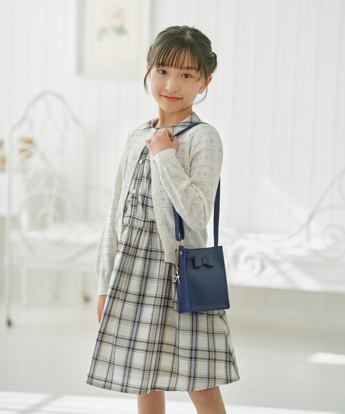 組曲（KUMIKYOKU） ワンピース 「110-140cm」プランタンチェック