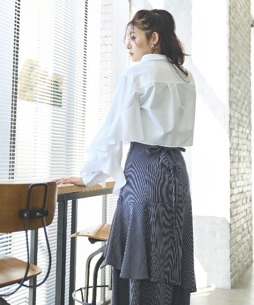 And Couture スカート レイヤードティアードフリルスカート