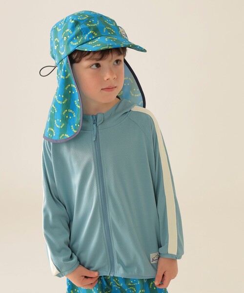 BEAMS mini パーカー UV メッシュ 2025SS（90〜130cm） キッズ