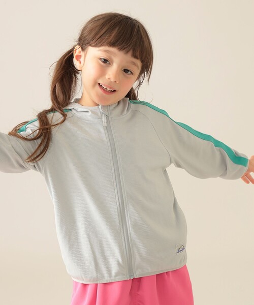 Naptime 5th Anniversary メッシュパーカー　新品 BEAMS mini パーカー UV メッシュ 2025SS（90〜130cm） キッズ