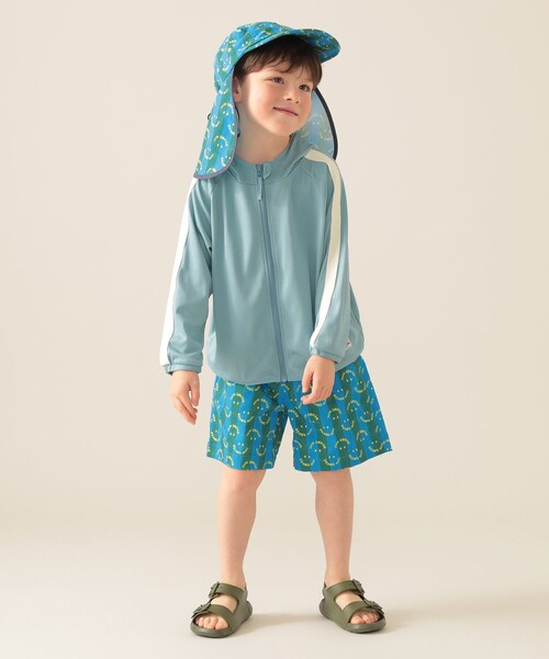 BEAMS mini パーカー UV メッシュ 2025SS（90〜130cm） キッズ