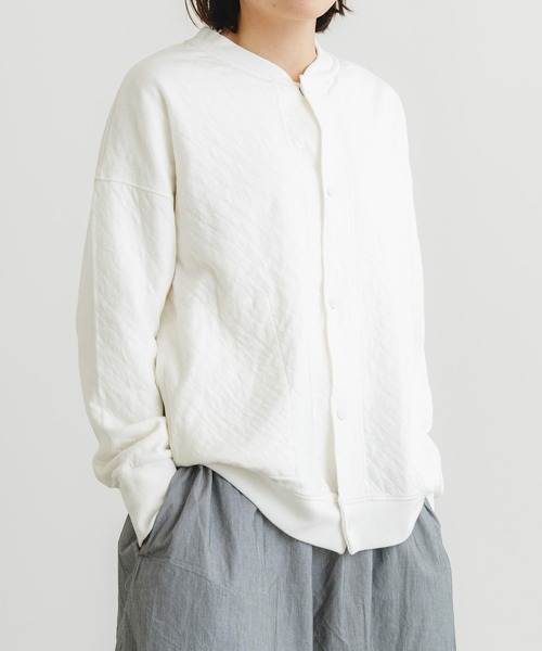 tシャツ C/NyキルトJQブルゾン レディース