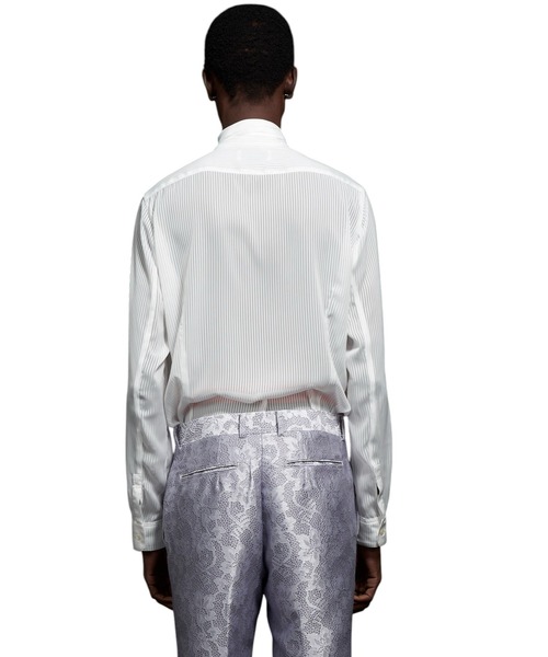 GalaabenD ガラアーベント ボウタイシャツ サイズ44 ブラウス リボン GalaabenD（ガラアーベント） シャツ ヴィーナスリボンシャツ メンズ