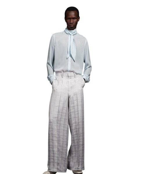 GalaabenD ガラアーベント ボウタイシャツ サイズ44 ブラウス リボン GalaabenD（ガラアーベント） シャツ ヴィーナスリボンシャツ メンズ