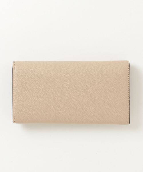 LAUREN RALPH 財布 ペブルド ラージ Cameryn フラップ