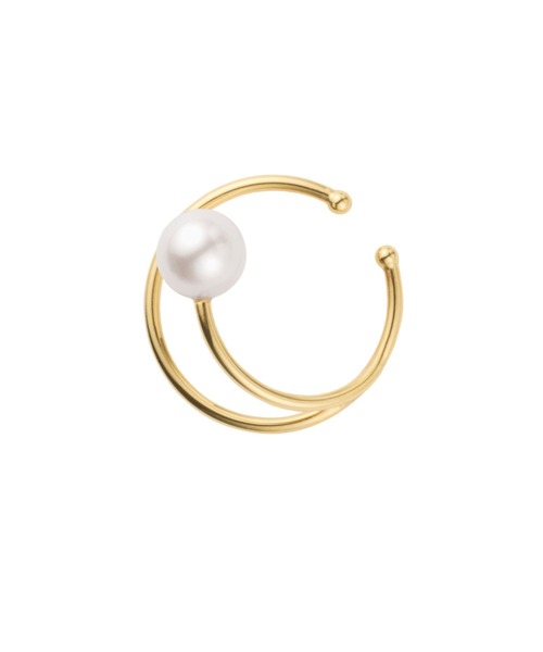 超安い品質 VENDOME ZOZOTOWN : レディース パール K18 イヤーカフ AOYAMA アクセサリー