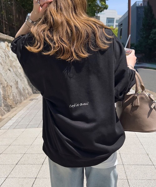 トレーナー スウェット 「 athleta 」ビッグシルエットスウェットトップス レディース メンズ