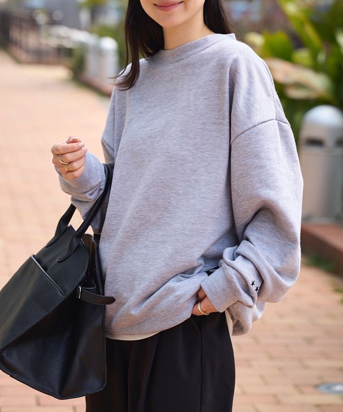 トレーナー スウェット 「 athleta 」ビッグシルエットスウェットトップス レディース メンズ ATHLETA トレーナー スウェット 「 athleta 」ビッグシルエット