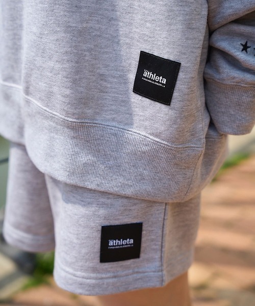 トレーナー スウェット 「 athleta 」ビッグシルエットスウェットトップス レディース メンズ ATHLETA トレーナー スウェット 「 athleta 」ビッグシルエット