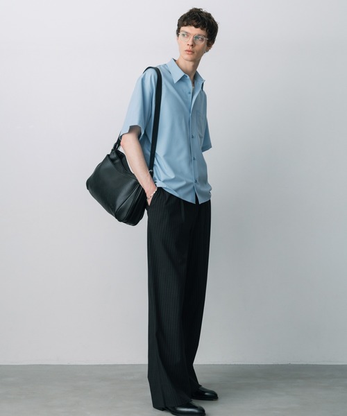 LURAKU ショルダーバッグ 「LURAKU」Synthetic leather shoulder