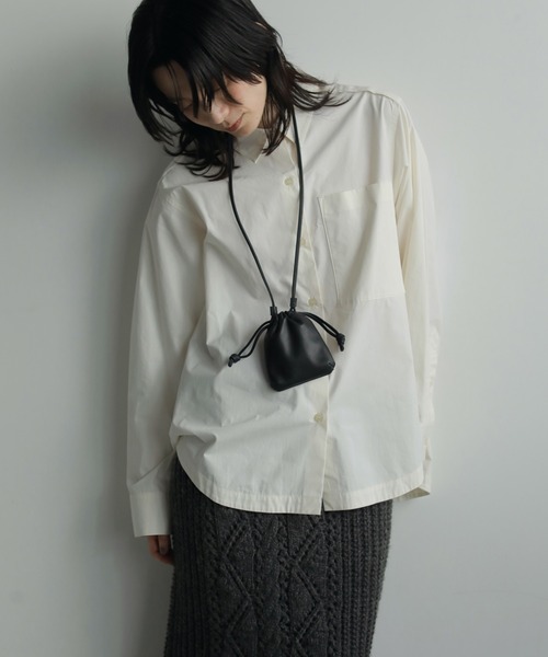 anuke ブラウス シャツ Highcount Over Shirts レディース