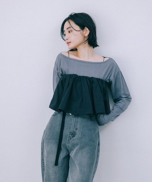 BABYLONE 柳橋唯さんコラボ マルチwayワンピース ブラック 34 BABYLONE（バビロン）の「【柳橋唯さんコラボアイテム】マルチ
