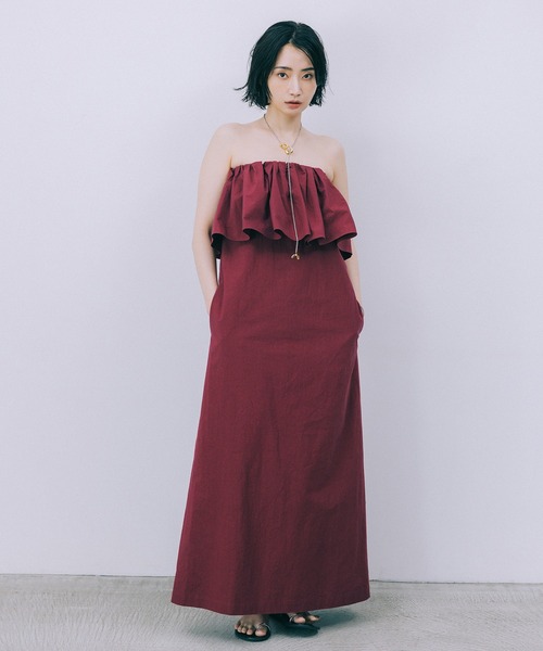 kouok　柳橋唯コラボ　マルチWAYキャミワンピース BABYLONE ワンピース 「柳橋唯さんコラボアイテム」マルチWAY