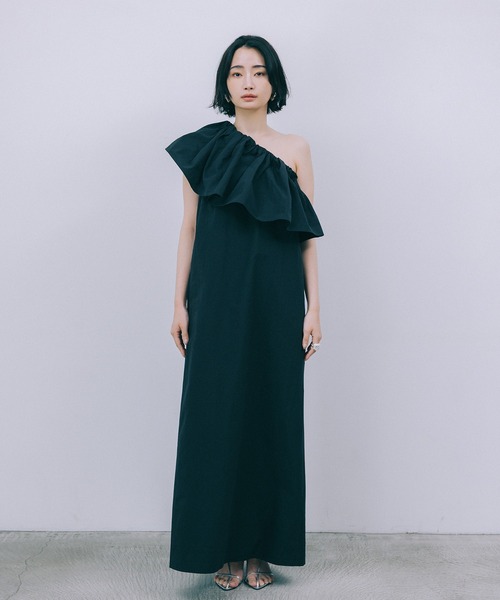 美品⁑BABYLONE バビロン　コットンノースリーブロングワンピース　Aライン 美品⁑BABYLONE バビロン コットンノースリーブロングワンピース
