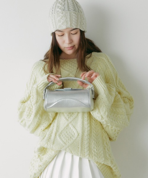 ハンドバッグ OSOI/オソイ CASSETTE ハンドバッグ 牛革 : ZOZOTOWN