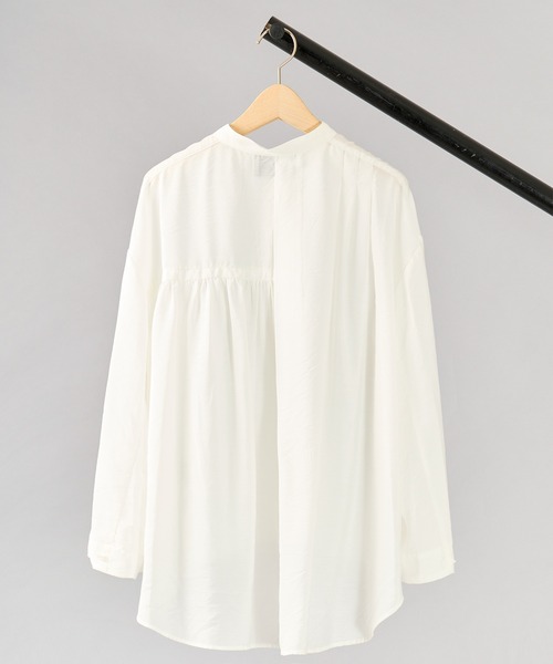 ブラウス シャツ 「 c/est / シーエ 」 Rucyl Tuck Gather Blouse　 レディース メンズ c/est ブラウス シャツ 「 / シーエ 」 Rucyl Tuck Gather