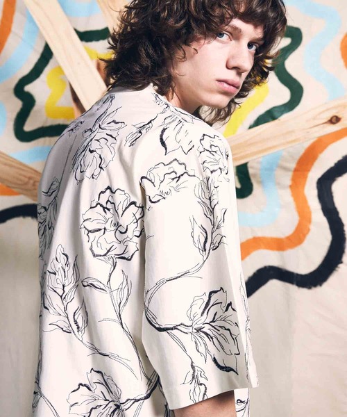 「MAISON SPECIAL」 半袖Tシャツ 2 ブラック メンズ