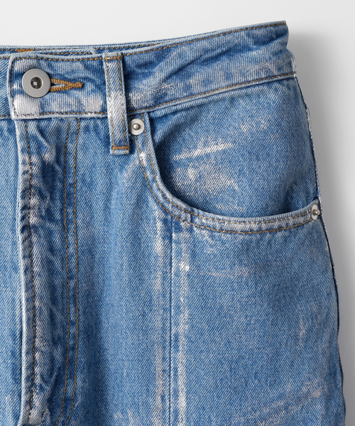 [led.tokyo] Denim брюки 2 черный женский 
