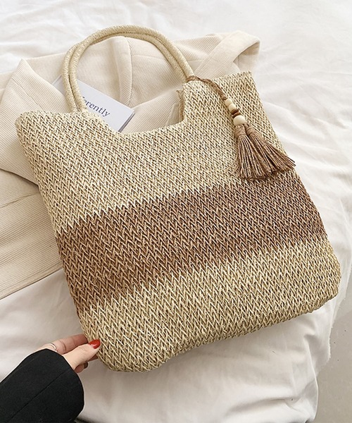 「DAY CLOSET」 トートバッグ ONE SIZE ベージュ レディース_画像2