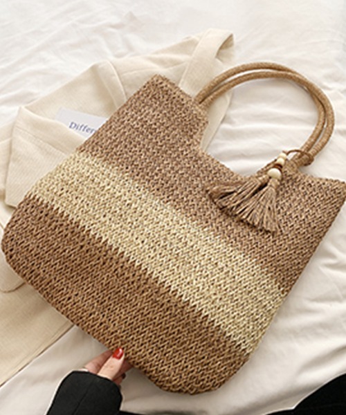 「DAY CLOSET」 トートバッグ ONE SIZE ベージュ レディース_画像6