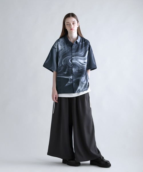 SOCCE シャツ グラフィックハーフスリーブシャツ メンズ レディース