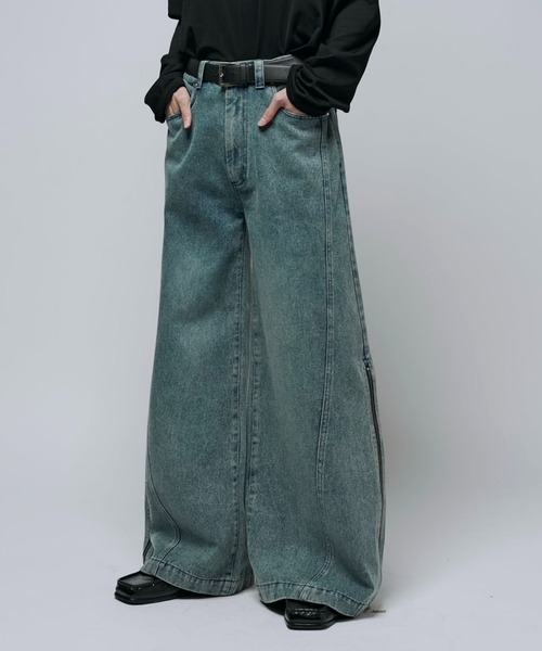 Lui's（ルイス） ジーンズ 「Neucon/ニューコン」ワイドバギーサイド