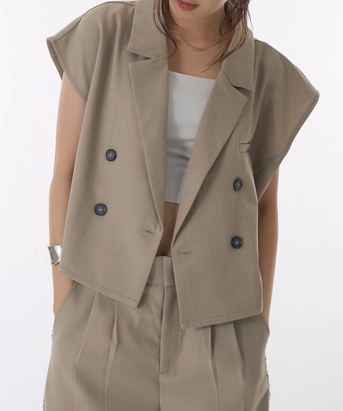 美品♡22年✨️IENA イエナ ダブルブレスト ジレ ベスト ダブルブレスト ベスト | イエナ(IENA) | マルイウェブチャネル