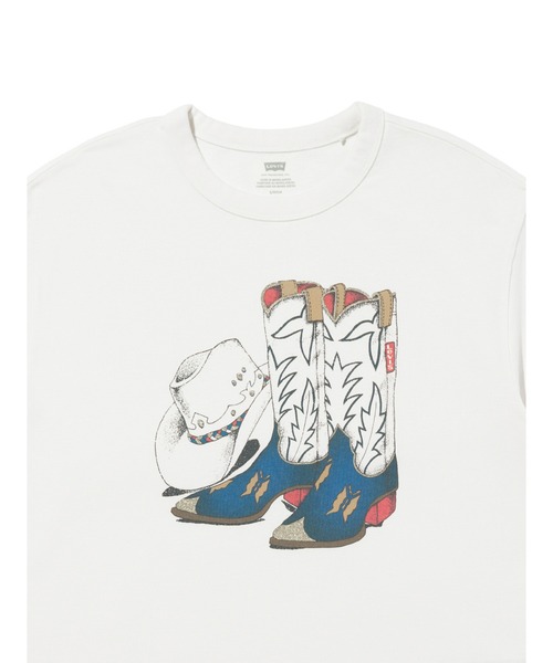 激レアLevi's KUBRICK コラボ Tシャツ ホワイト Levi's（リーバイス） tシャツ GR TABOR Tシャツ レディース