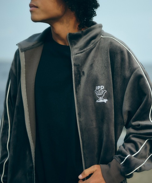 IPD Surf コート ジャケット 「IPD」SHAKA VELOUR ZIPUP メンズ