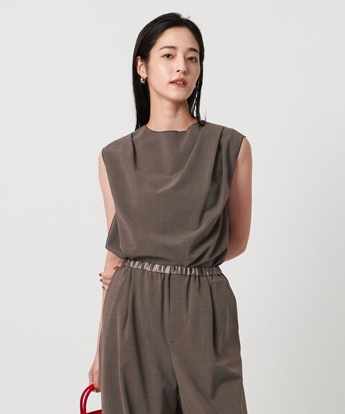 ユナイテッドアローズ　長袖ブラウス　シャツ　ドレープ　黒 UNITED ARROWS & SONS＞ OGD BOXY S/SL SHIRT/ショートスリーブ