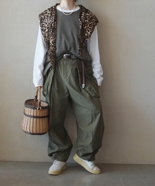 JOURNAL STANDARD リネンライクカーゴパンツ JOURNAL STANDARD LUXE カーゴパンツ ミリタリークロス