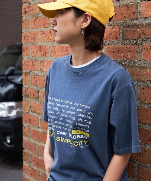 「FFEIN」 半袖Tシャツ LARGE グレー メンズ_画像7