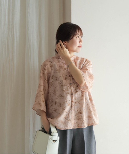 「NOMBRE IMPAIR」 7分袖ブラウス FREE ホワイト レディース_画像8