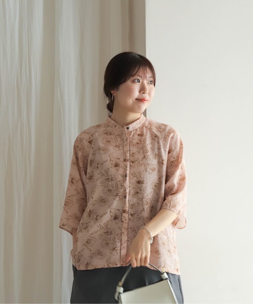 「NOMBRE IMPAIR」 7分袖ブラウス FREE ホワイト レディース_画像9