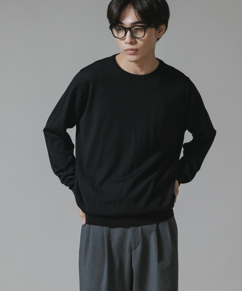 JOHN SMEDLEY（ジョンスメドレー） セーター ニット PULLOVER CN LS