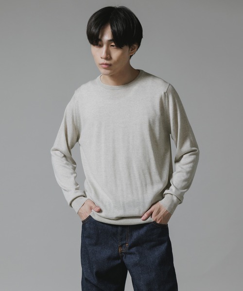 JOHN SMEDLEY（ジョンスメドレー） セーター ニット PULLOVER CN LS