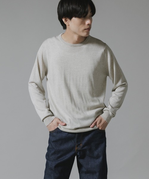 JOHN SMEDLEY（ジョンスメドレー） セーター ニット PULLOVER CN LS