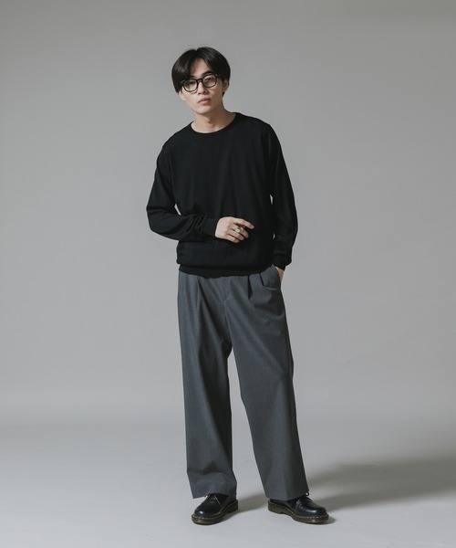 JOHN SMEDLEY（ジョンスメドレー） セーター ニット PULLOVER CN LS