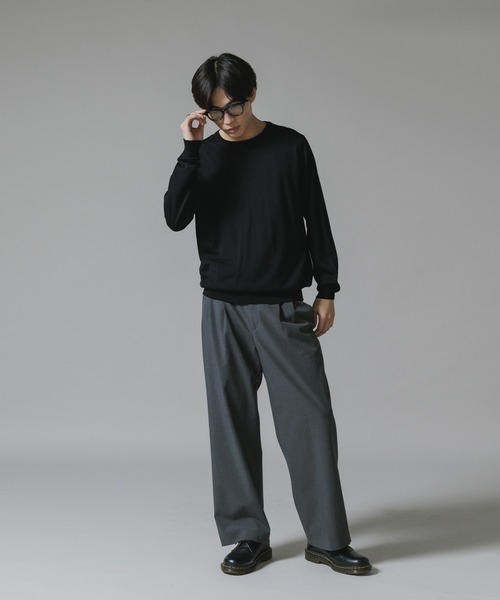 JOHN SMEDLEY（ジョンスメドレー） セーター ニット PULLOVER CN LS