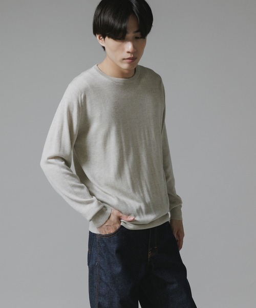 JOHN SMEDLEY（ジョンスメドレー） セーター ニット PULLOVER CN LS