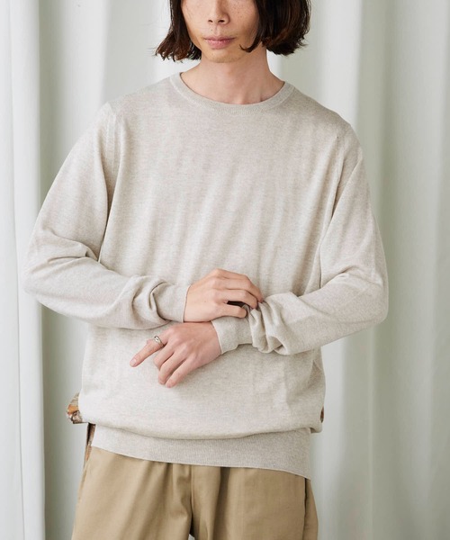 JOHN SMEDLEY（ジョンスメドレー） セーター ニット PULLOVER CN LS