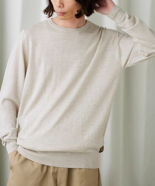 JOHN SMEDLEY（ジョンスメドレー） セーター ニット PULLOVER CN LS